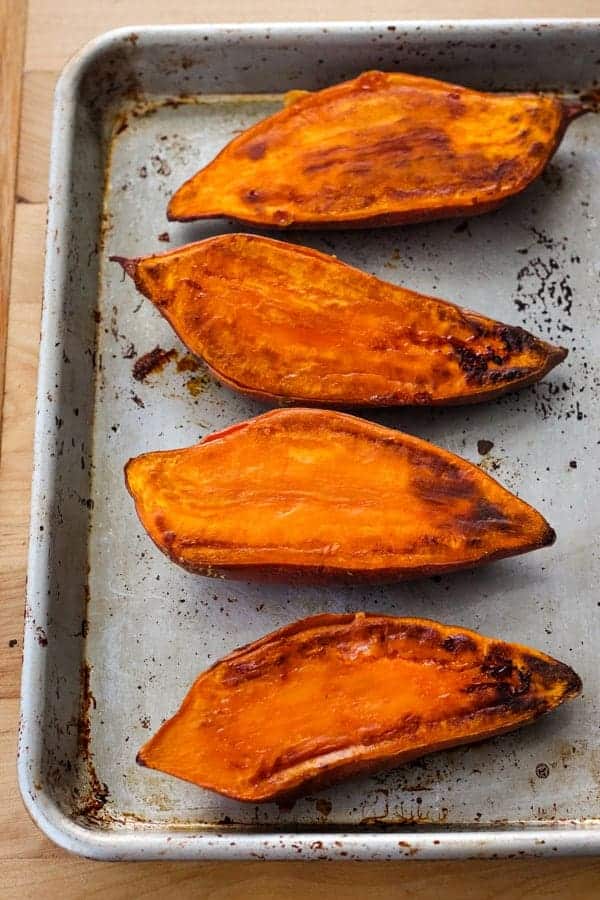 Baked Sweet Potato in Toaster Oven