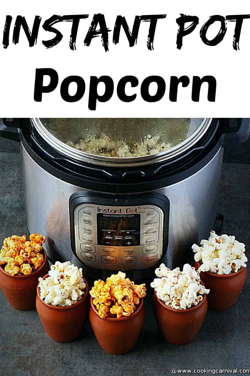 Pressure Cooker Popcorn